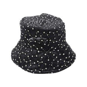 DAISY-BLACK  BUCKET HAT